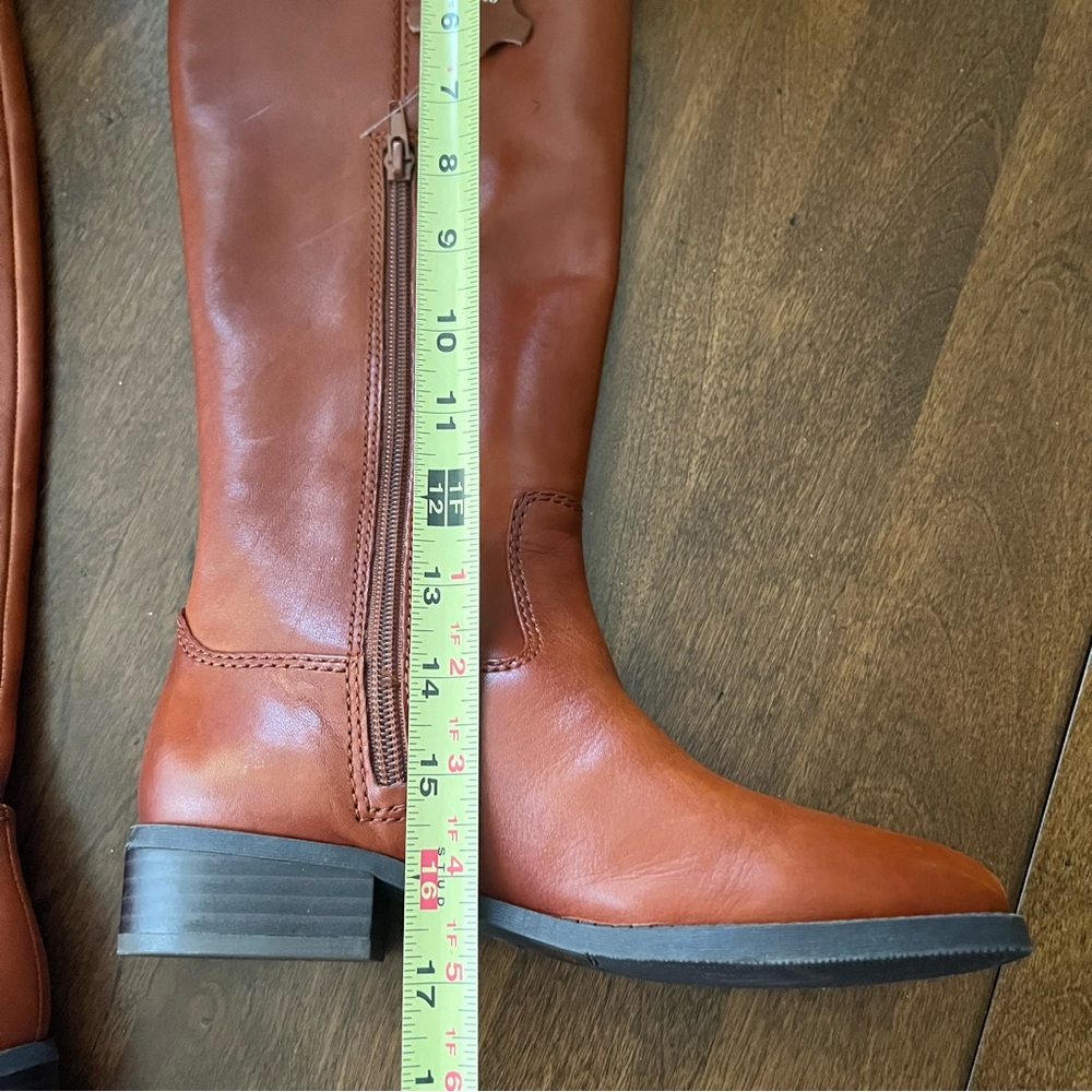 INC Fawne Leather Riding Boots - Picture 4 of 8